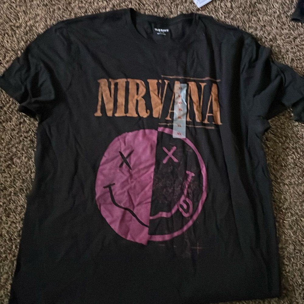 Nirvana black shirt